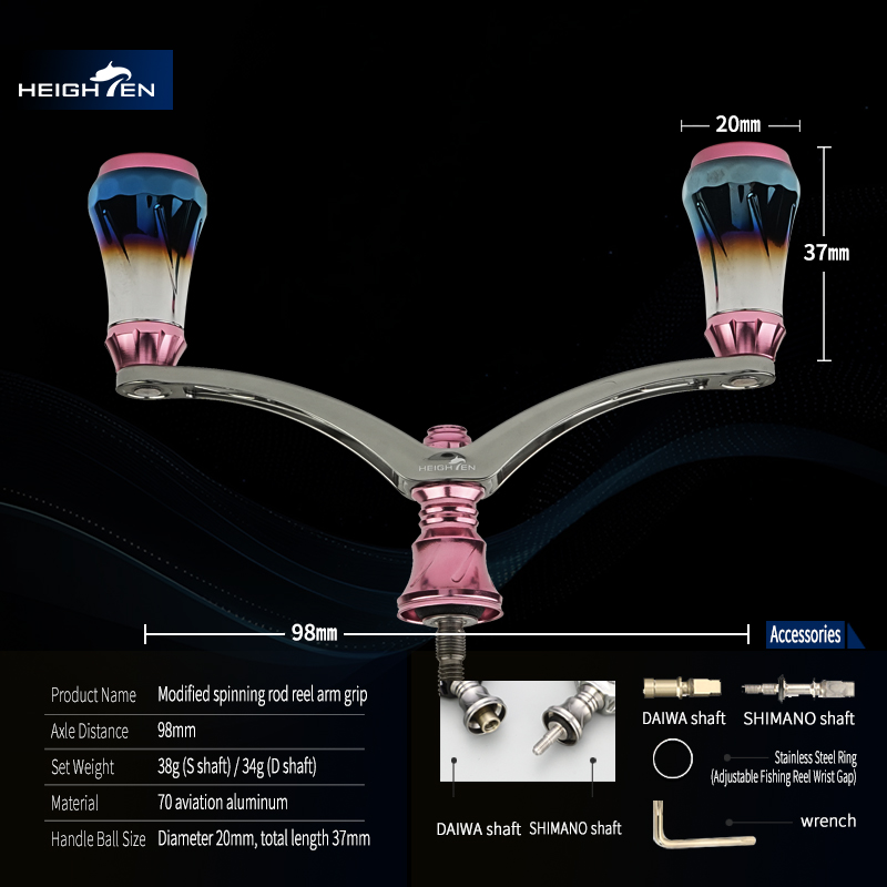スイベルリール,Shimano daiwa用,98mm ha - Shimano Reel Stradic のレビューと価格